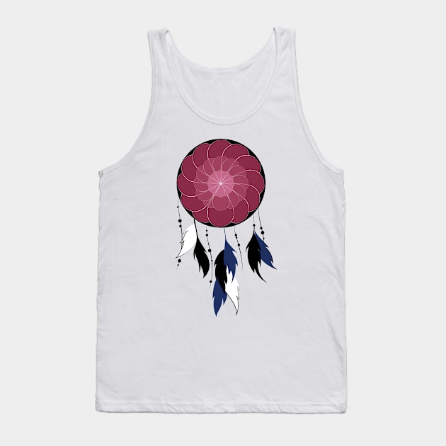 Pretty Beautiful Windchimes | Positivity Tank Top by Art by Ergate